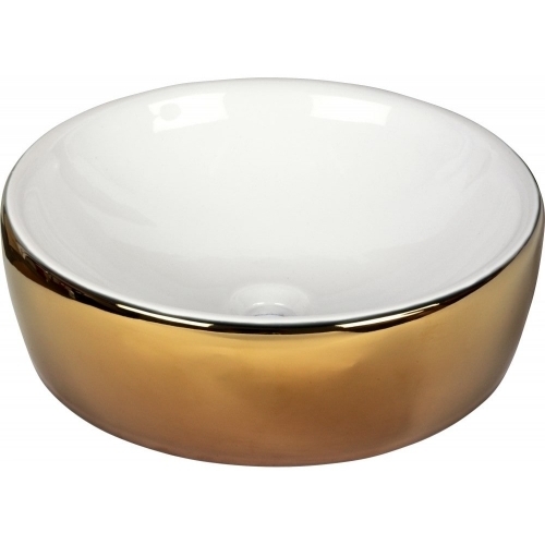 Lavabo White & Gold